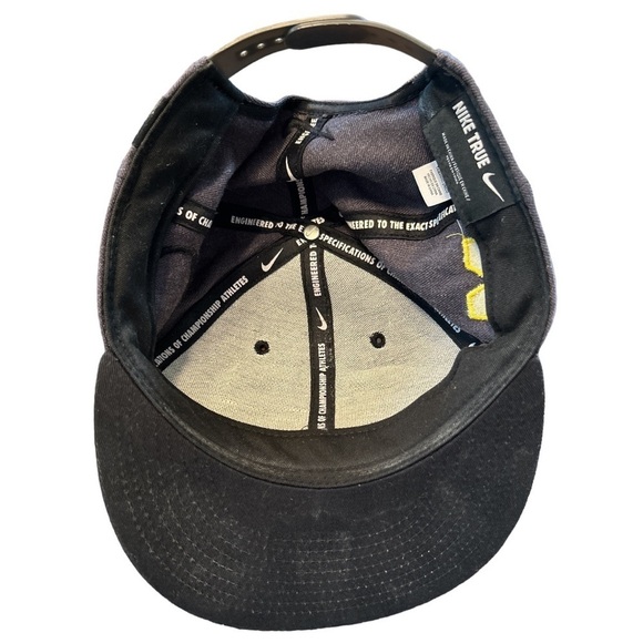 Nike BCS Allstate Sugar Bowl 2012 Championship Michigan Snapback Hat Gray OSFM - Picture 8 of 16